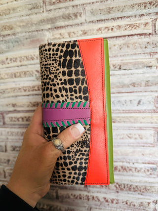 Western Animal print Cowhide wallet