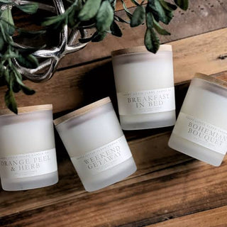 HLF Frosted Candles