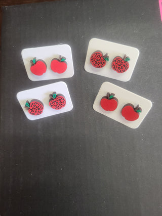 Apple Stud Earrings