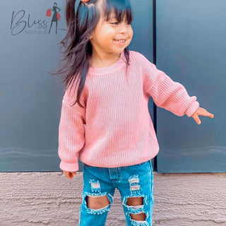 Kids Oversized Sweater