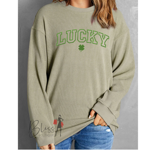Lucky Corded Crew