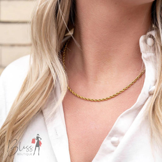 Lux Gold Rope Chain