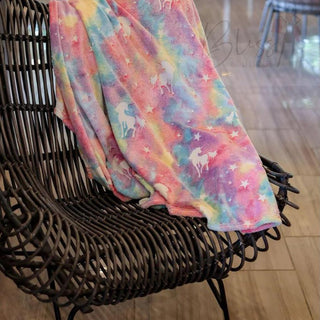 Glow In The Dark Plush Blanket