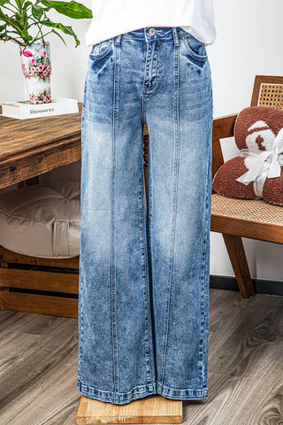 Jessica Wide Leg High Waist Jeans