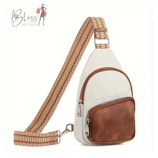 Two Tone Sling Bag