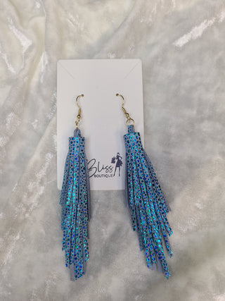 Tassel Leather Earring