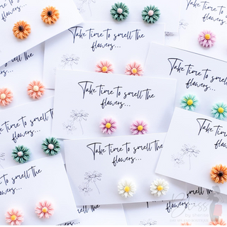Flower Stud Earrings