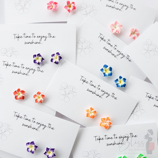 Flower Stud Earrings