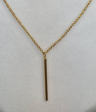 Long Bar Necklace