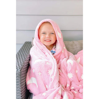 Glow In The Dark Plush Blanket