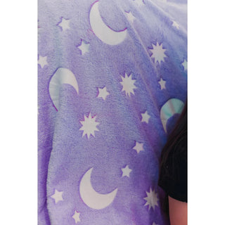 Glow In The Dark Plush Blanket