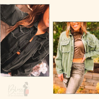 Stevie Studded Jacket
