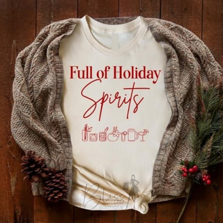 Holiday Spirits Tee