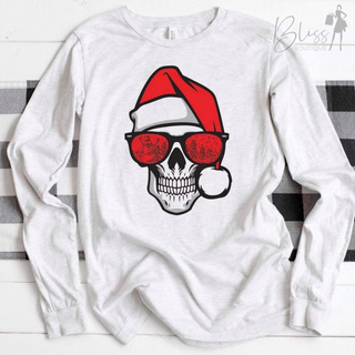 Christmas Skull Long Sleeve