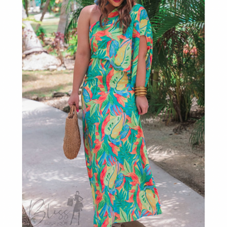 Tropical Maxi Dress