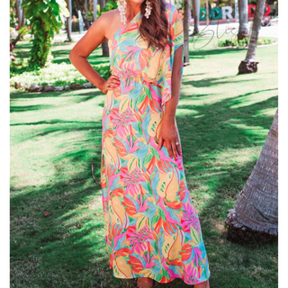 Tropical Maxi Dress
