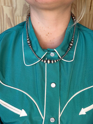 Graduated Sterling Pearls
