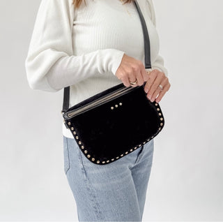 Sabrina Studded Suede Bum Bag