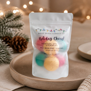 Holiday Menthol Shower Steamers
