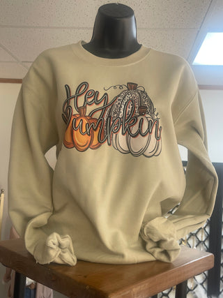 Hey Pumpkin Crewneck