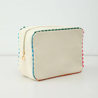 Canvas Funfetti Travel Bag