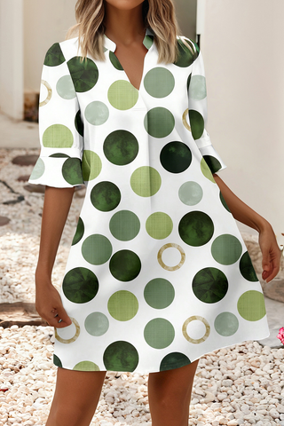 Polka Dot Mini Dress