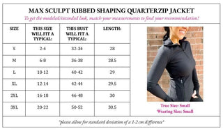 Ribbed Pullover Quarter Zip Jacket
