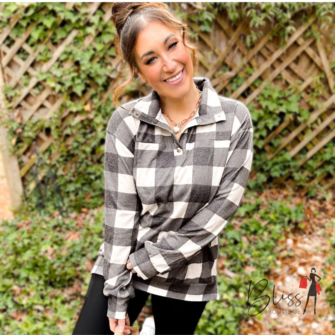 Brody Plaid Pullover