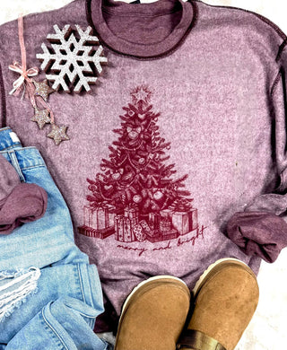 Inside Out Christmas Sweatshirt