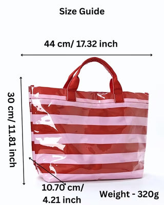 Beach Striped Tote