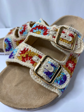 Nellie Crochet Sandal