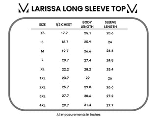 Larissa Long Sleeve Top