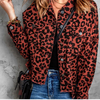 Brown Cheetah Jacket