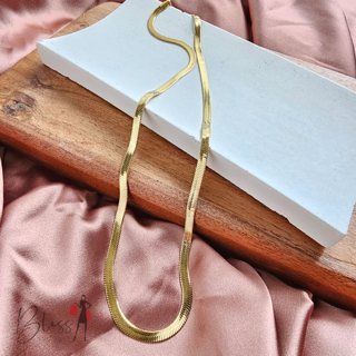 Lux Gold Herringbone Chain