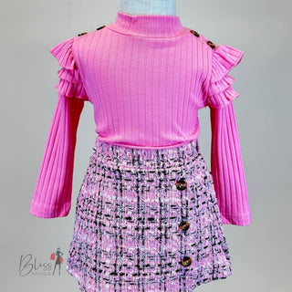 Pretty in Pink Skirt Set