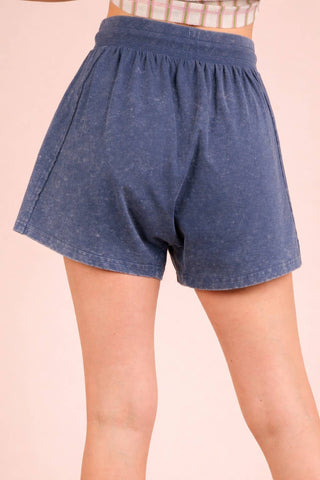 Mineral Washed Comfy Baggy Shorts