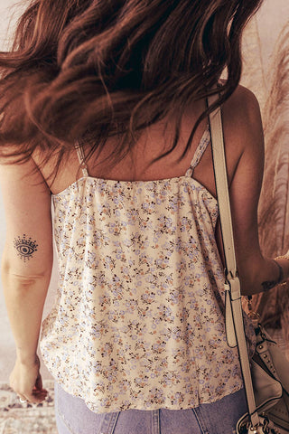 Boho Floral Tank Top