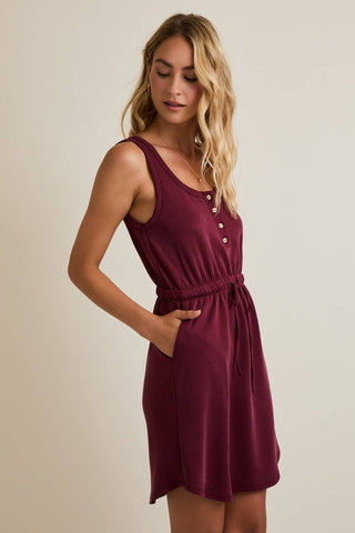 Sleeveless Rib Dress
