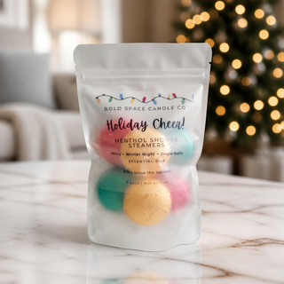 Holiday Menthol Shower Steamers